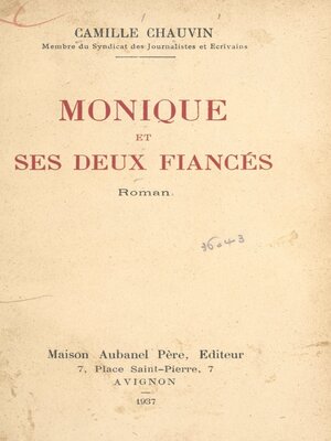 cover image of Monique et ses deux fiancés